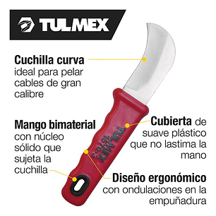 Cuchilla Pelacables De Liniero De 7'' (1570-3) Rydon Tulmex