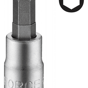 Dado Allen 1/4'' De 7 Mm. Hexagonal (3243207) Force