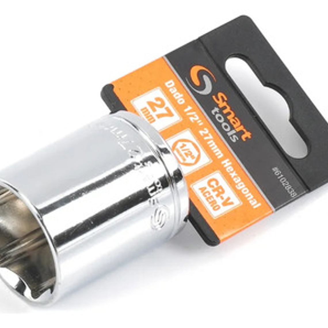 Dado Corto 1/2'' De 27mm Hexagonal - Smart Tools 1