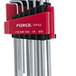 Juego Llave Allen Larga 1/16''-3/8'' 9 Piezas (5093ls) Force - Miniatura 1