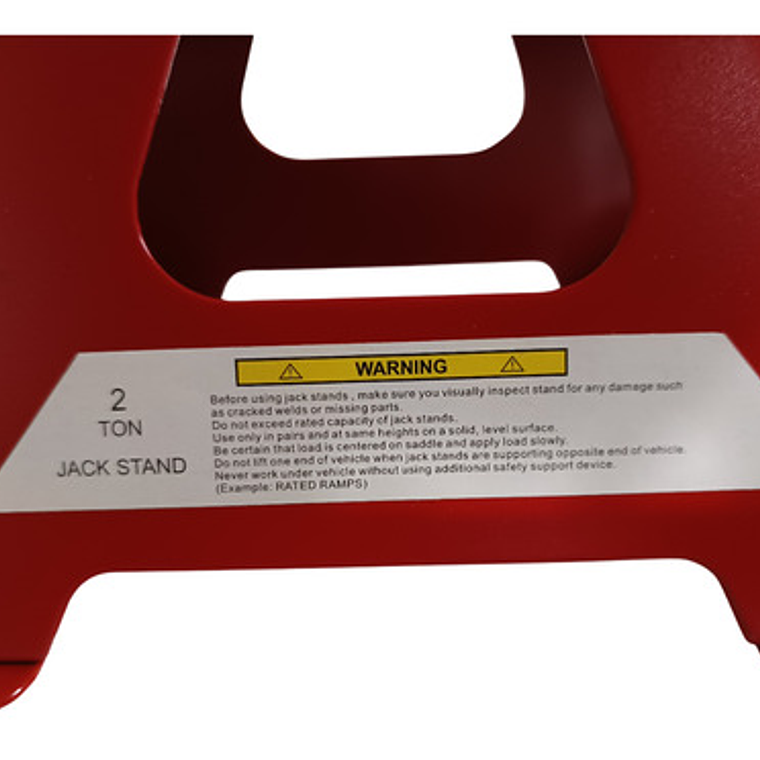 Par De Caballete / Banquillo Fijo Extensible De 2 Toneladas 5