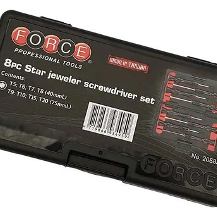 Juego De Destornilladores Torx De Precisión - (2088a) Force 3