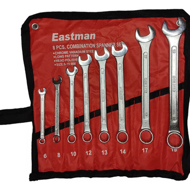 Juego De Llaves Punta-corona 6 - 19mm 8 Piezas (2021297) 3