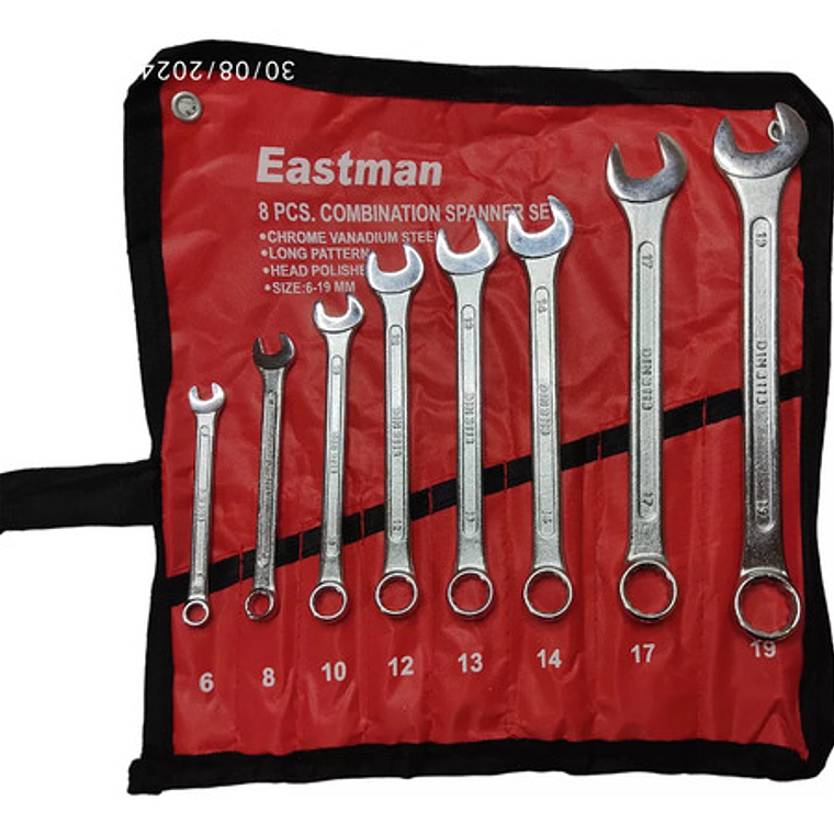 Juego De Llaves Punta-corona 6 - 19mm 8 Piezas (2021297) 4