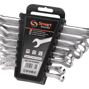 Juego De Llaves Punta Corona 8 - 19mm 8 Piezas - Smart Tools