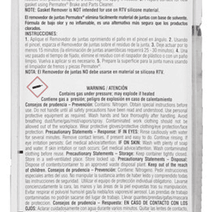 Removedor De Juntas Y Residuos En Spray (80645) Permatex