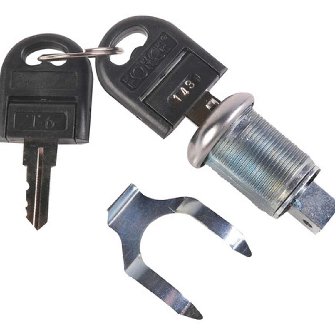 Cilindro + 2 Llaves P/cerradura Muebles De Herramtas - Force 1