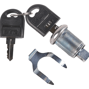 Cilindro + 2 Llaves P/cerradura Muebles De Herramtas - Force