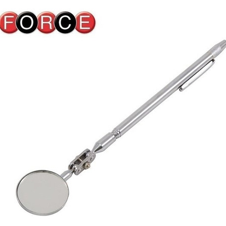 Espejo Inspección Telescópico Con Imán + Punta Rayada Force 3