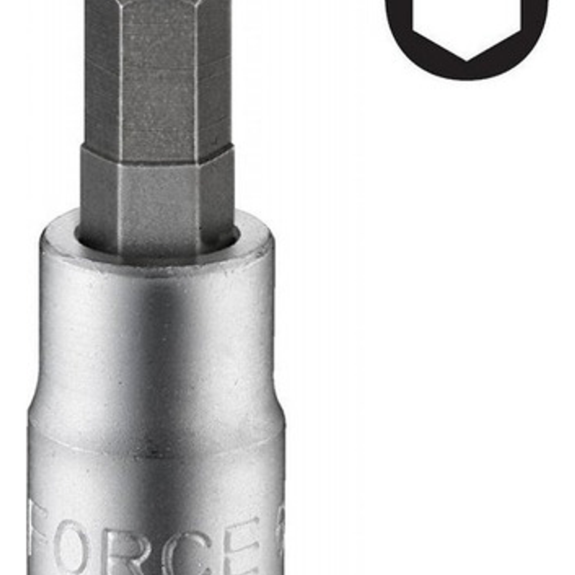 Dado Allen 1/4'' De 10 Mm. Hexagonal (3243210) Force 2