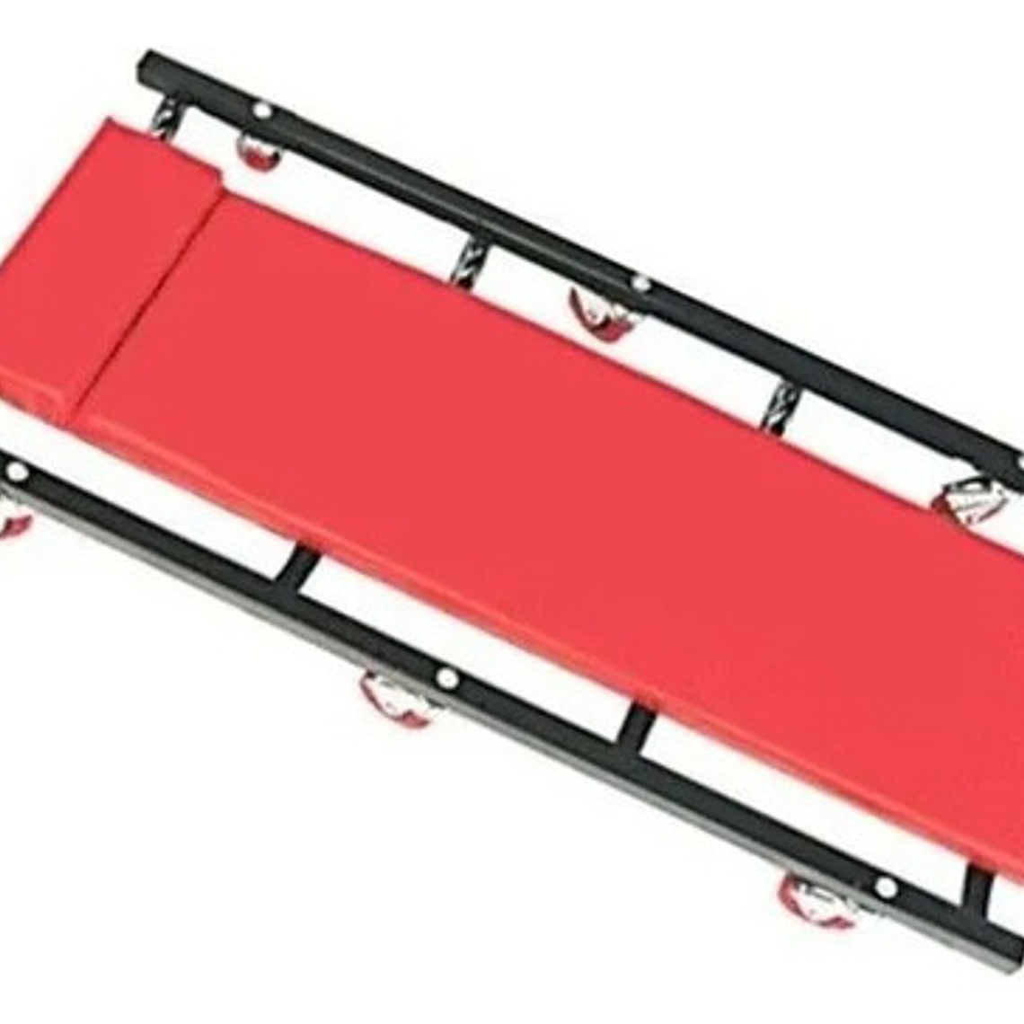 Camilla Para Mecánicos 36'' De Metal Con 6 Ruedas - Big Red 1