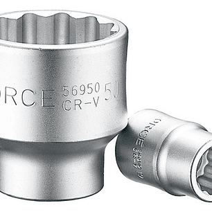 Dado Poligonal 1'' De 60mm  (58960) - Force