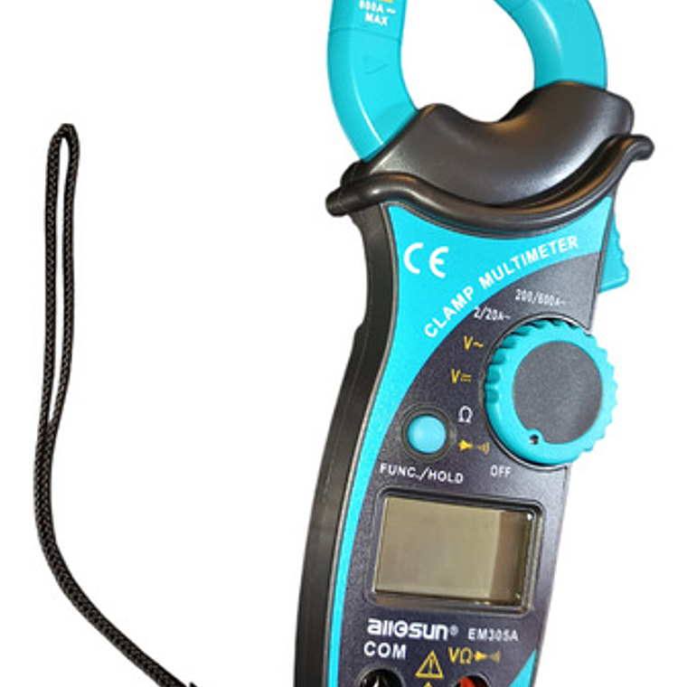 Multímetro / Amperímetro Mini Tenaza (em305) - Esun 3