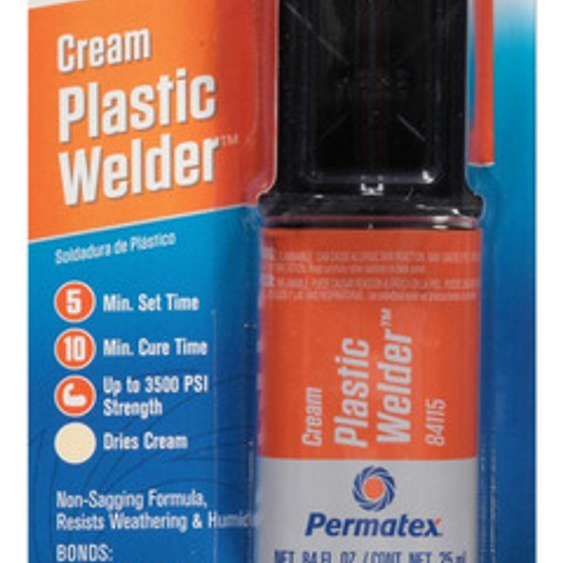 Permatex Soldadura Pegamento Transparente Para Plásticos Y Reservorios Usa 2