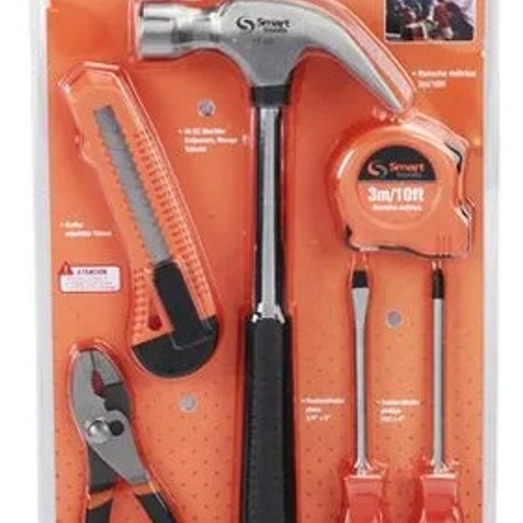 Set Herramientas Para El Hogar De 6 Piezas - Smart Tools 1