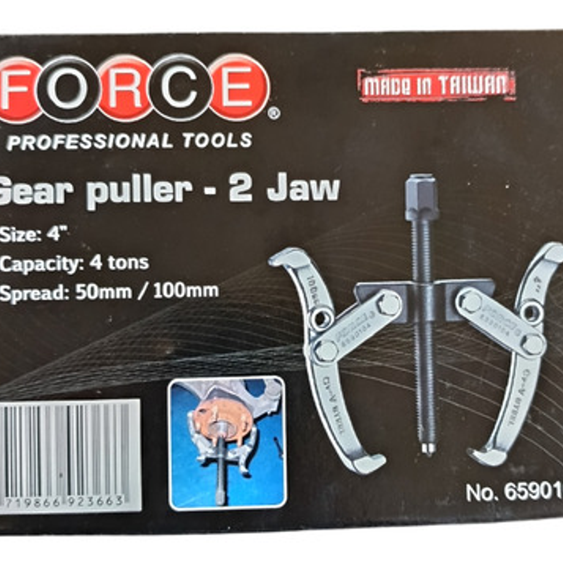  Extractor De 2 Patas De 4'' (6590104) Force 4