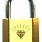 Candado De Bronce 25 Mm (caja) Diamond (sbp-7210) - Miniatura 1