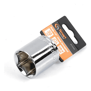Dado Corto 1/2'' De 32mm Hexagonal - Smart Tools