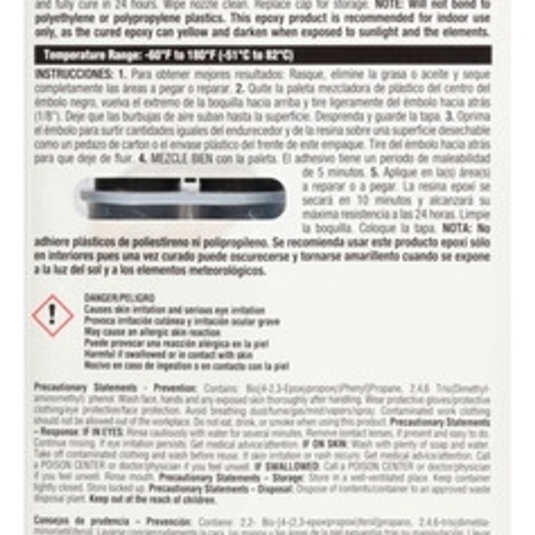 Adhesivo Epoxico Multipropósito 22ml 5 Min. (84101) Permatex 4