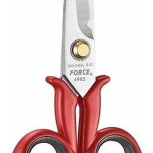 Tijera Electricista Para Cortar Cables (6982) Force