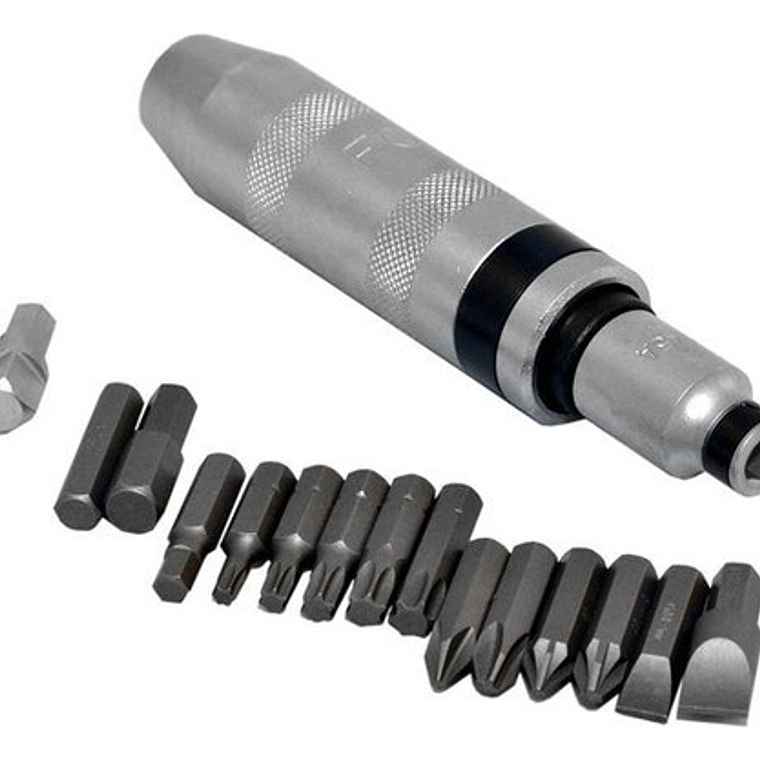 Juego Destornillador De Impacto 17 Piezas (5171) Force 2