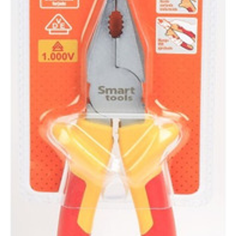 Alicate Universal Aislado 1000v De 7'' - Smart Tools 1