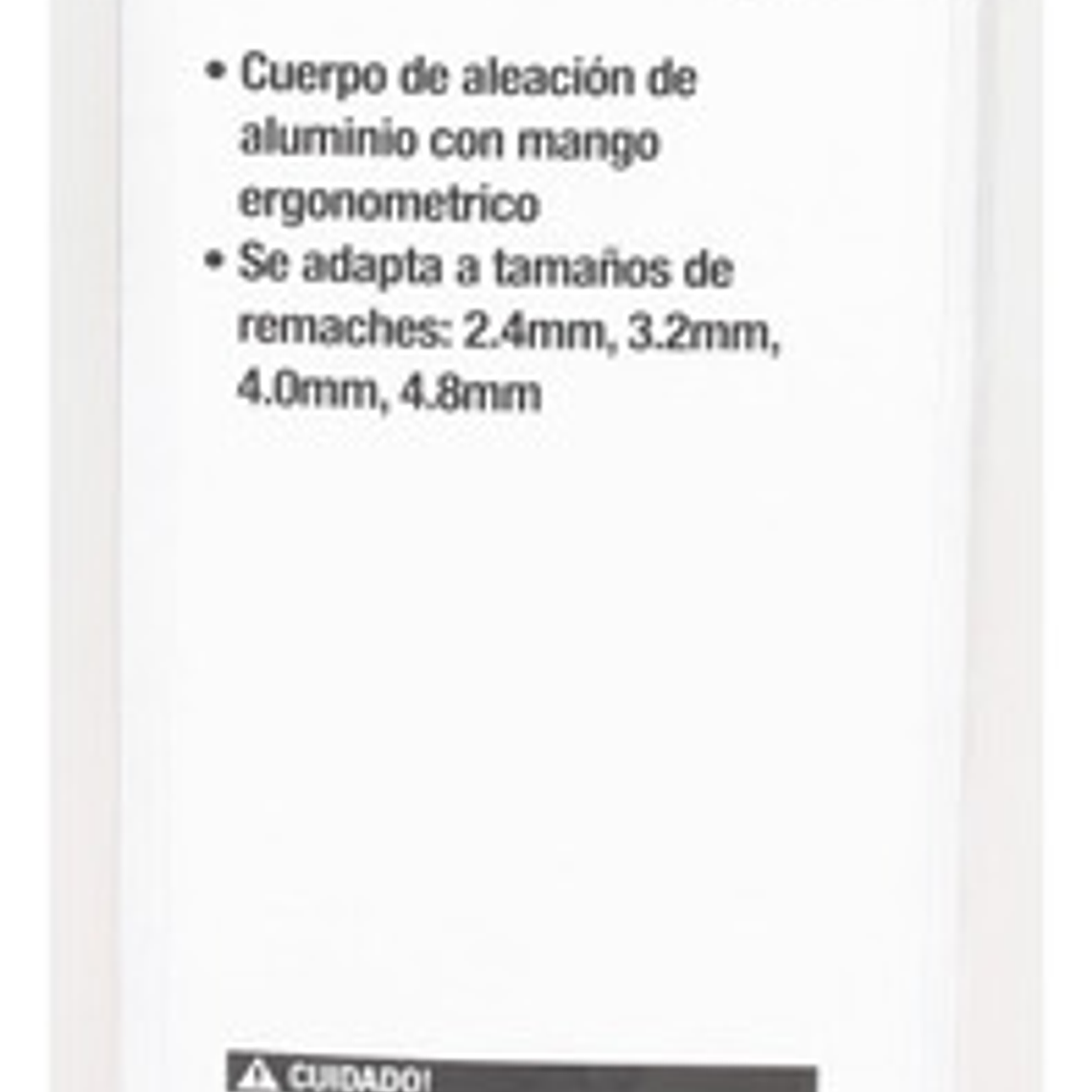 Remachadora De 4 Tomas De 250 Mm Aluminio/pvc - Smart Tools 2