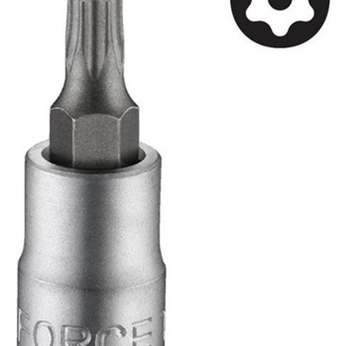 Dado Torx 1/4'' Corto T10h (3273210) Force 2