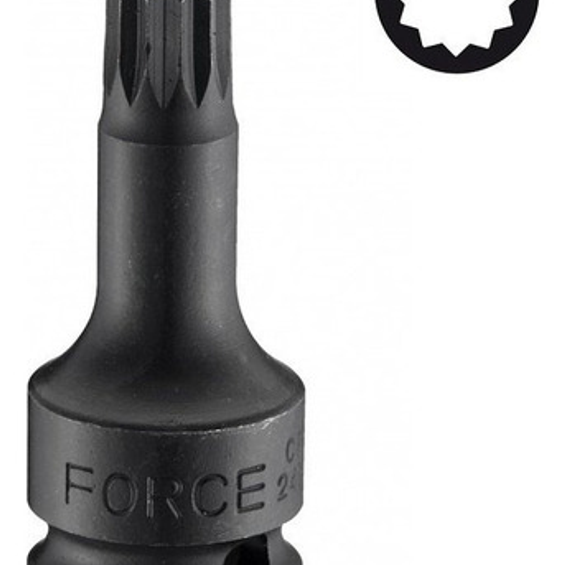 Dado Impacto 1/2''  M10 (24806010) - Force 3