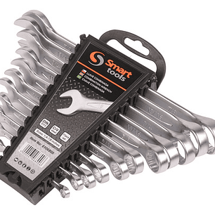 Juego Llaves Punta Corona 1/4'' - 7/8'' De 11 Piezas - Smart