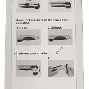 Cuchillo Cartonero Metálico (5055p4) Force