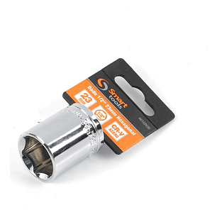 Dado Corto 1/2'' De 23mm Hexagonal - Smart Tools