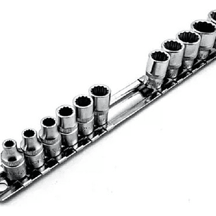 Soporte Para Dados 3/8'' De 280mm Soporta 13 Dados (819313)