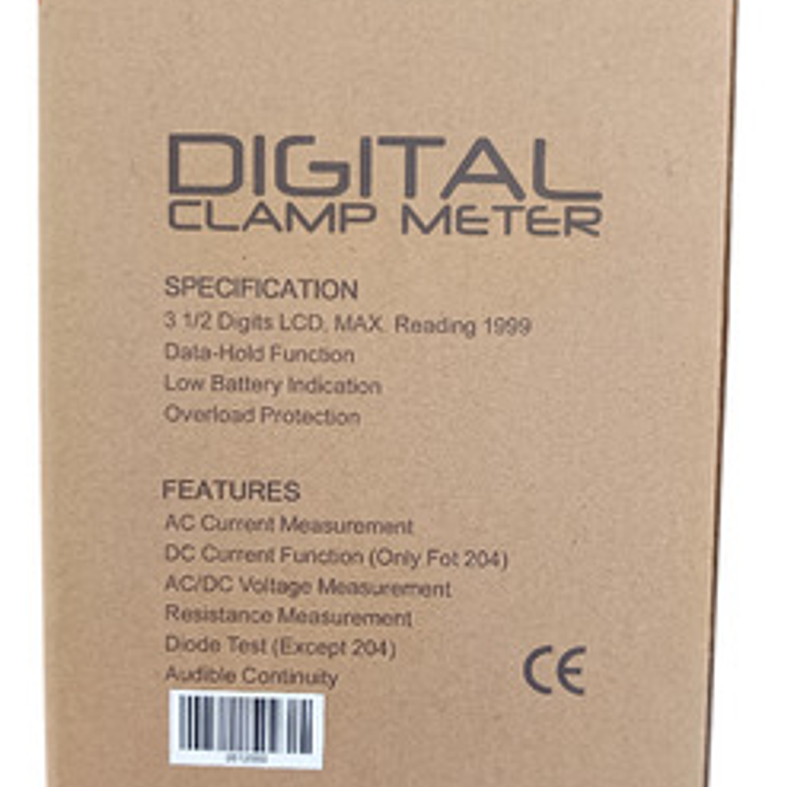 Amperímetro De Tenaza Dca/aca (em204) - Esun 5