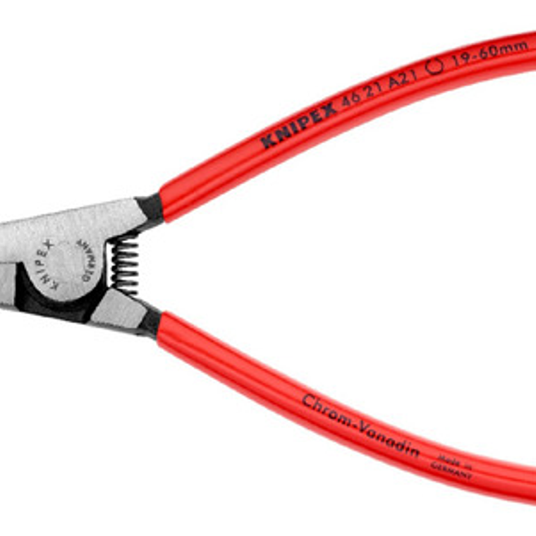 Alicate Curvo Para Seguros Exterior 7'' (4621a21) Knipex 2