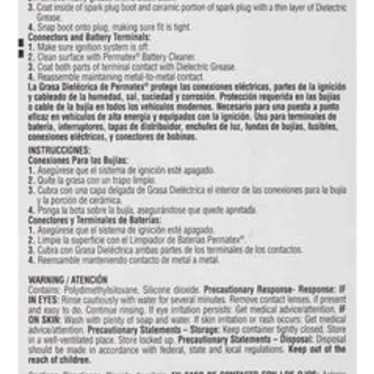 Grasa Dielectrica Tune-up 87gr (22058) Permatex 3