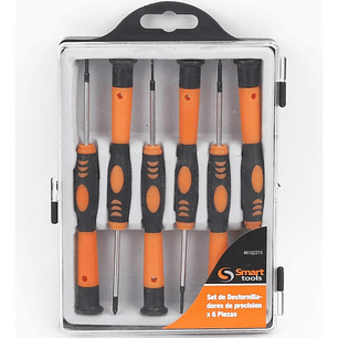 Juego Destornilladores De Precisión 6 Piezas - Smart Tools