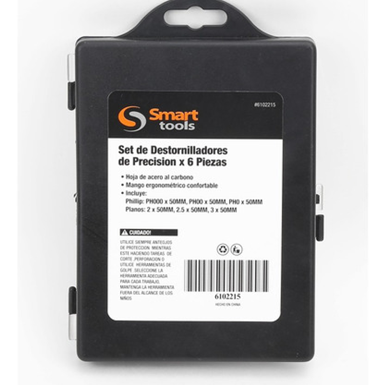 Juego Destornilladores De Precisión 6 Piezas - Smart Tools 2