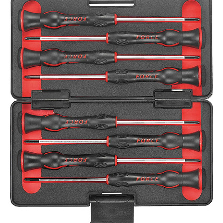 Juego De Destornilladores De Precisión Force - 8 Piezas 1