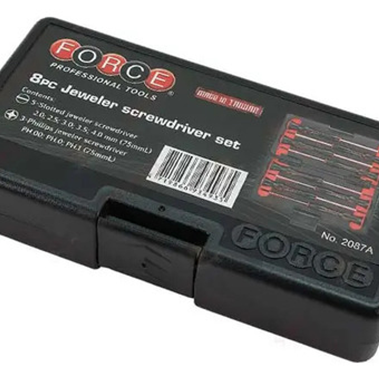 Juego De Destornilladores De Precisión Force - 8 Piezas 4