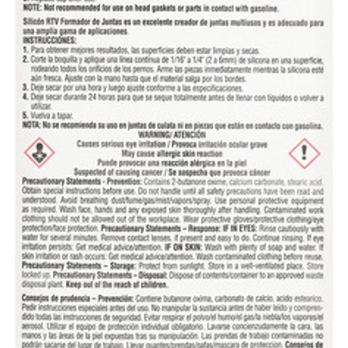 Silicona Multipropósito Ultra Blue De 95gr (81724) Permatex 3