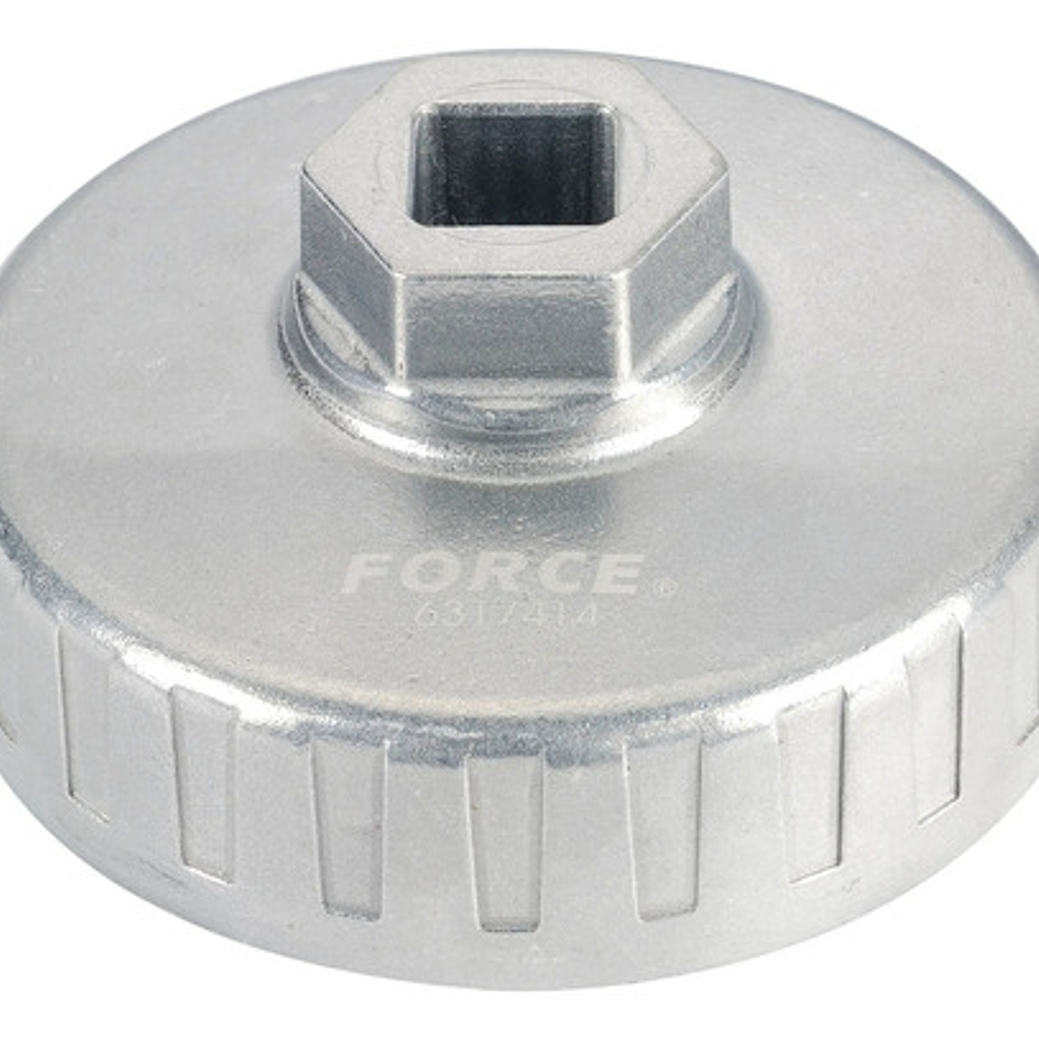 Llave Copa Filtro De Aceite 73 Mm X 14 Puntos - Force 3