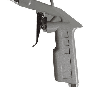 Pistola De Aire Para Sopletear (boca Corta) Muzi Color Gris