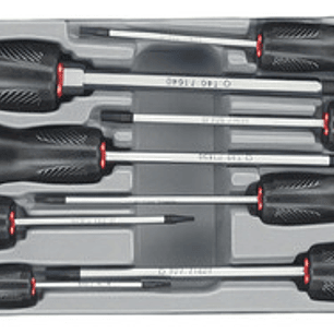Juego Destornilladores Torx  Perf. 8 Piezas (2086t) Force