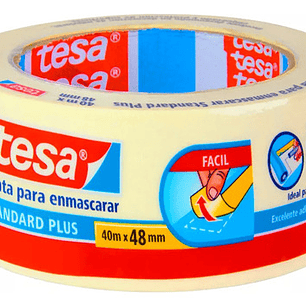 Pack 5 Cintas Enmascarar De 48mm X 40mt Masking Tape - Tesa