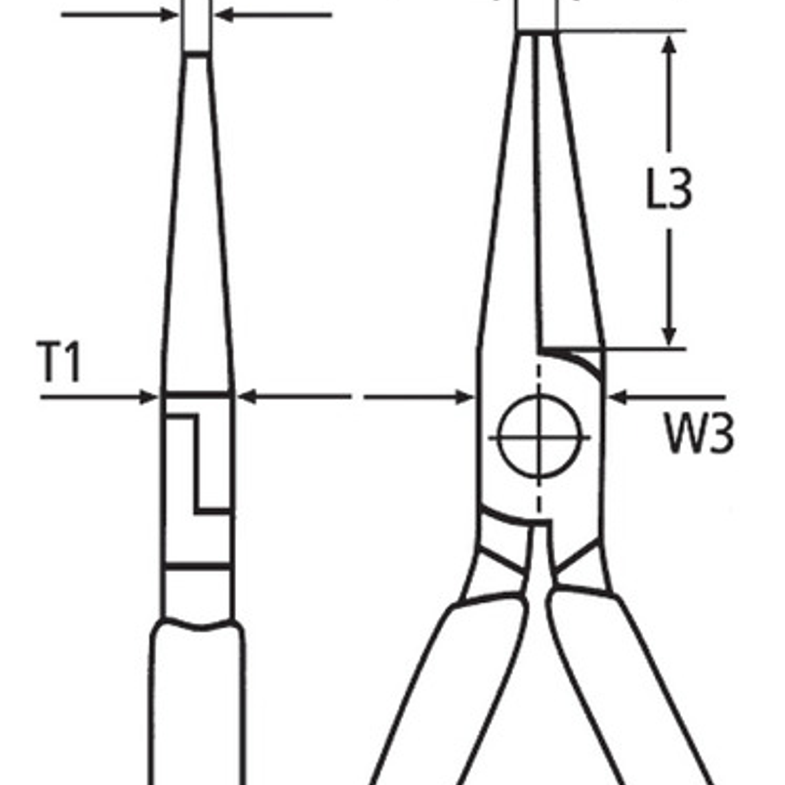 Alicate Media Caña Aislado De 6'' 1000v (2506160) Knipex 3