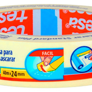 Cinta De Enmascarar De 24mm X 40mt Masking Tape - Tesa