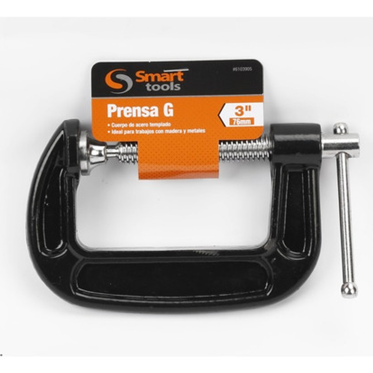 Pack 2 Prensas Tipo C De 3'' - Smart Tools 1