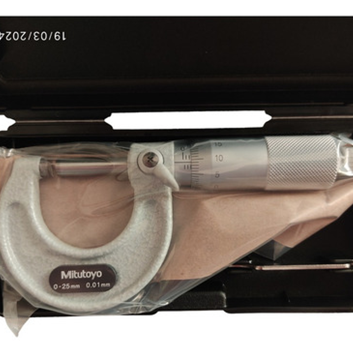 Micrómetro Exterior 0 - 25 Mm 0,01mm (103-137) Mitutoyo 2