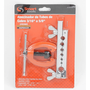 Abocinador De Tubos De Cobre 3/16'' - 5/8'' - Smart Tools